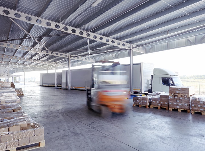 Lead batteries providing essential energy for electric forklifts